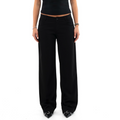 Straight leg trousers